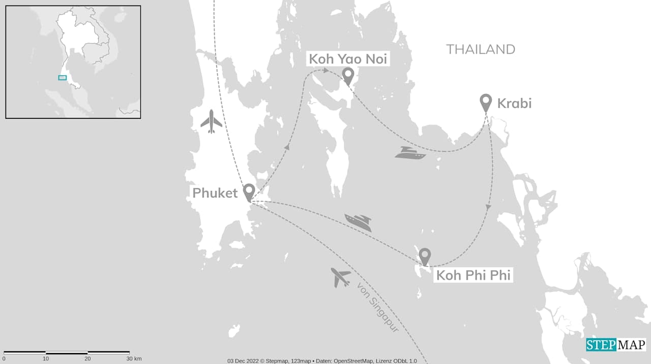 Singapur & Thailand: Vom City Adventure zum Inselhopping