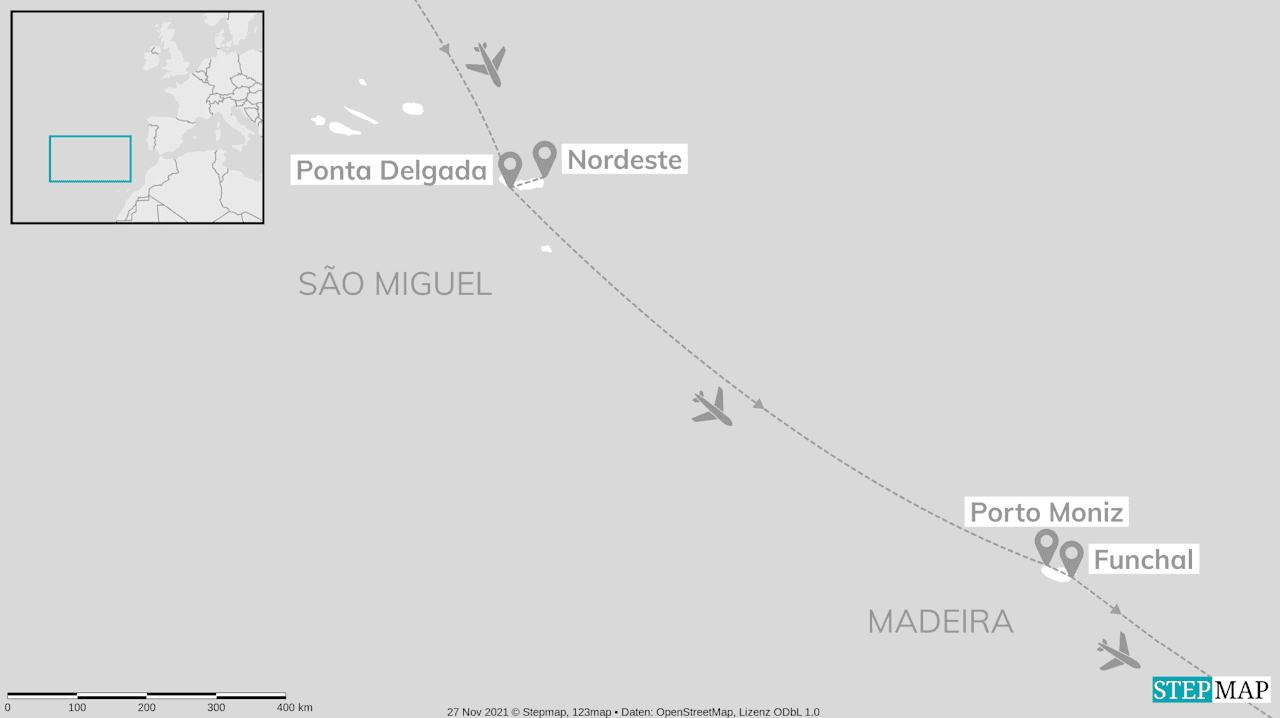 São Miguel & Madeira: Roadtrip zu Vulkanen & Feuerseen