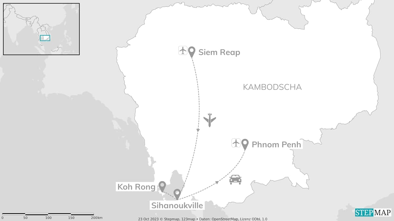 Kambodscha Bucketlist: Temple, Streetfood & Island Adventure!