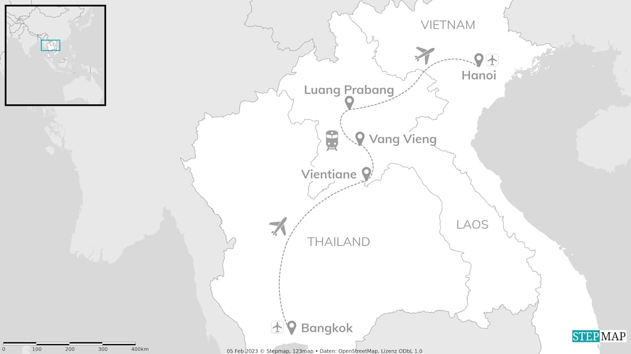 Laos Bucketlist: Unexplored Nature & Golden Temples!