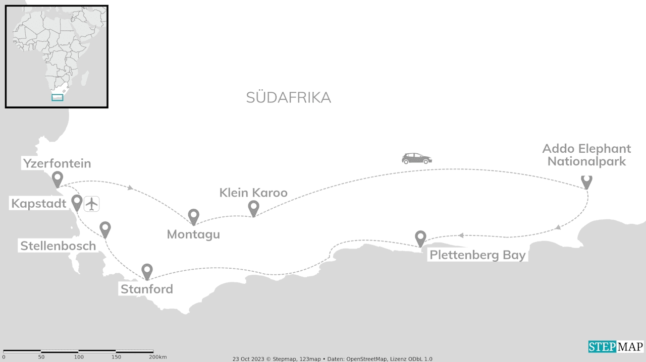 Südafrika Intense: Wildlife Glamping & Local Insights