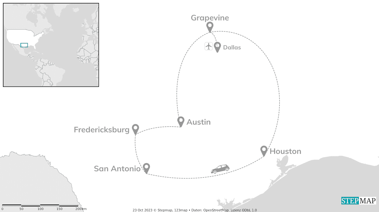 Explore Texas: Von Honky Tonks zu Ranch Nights