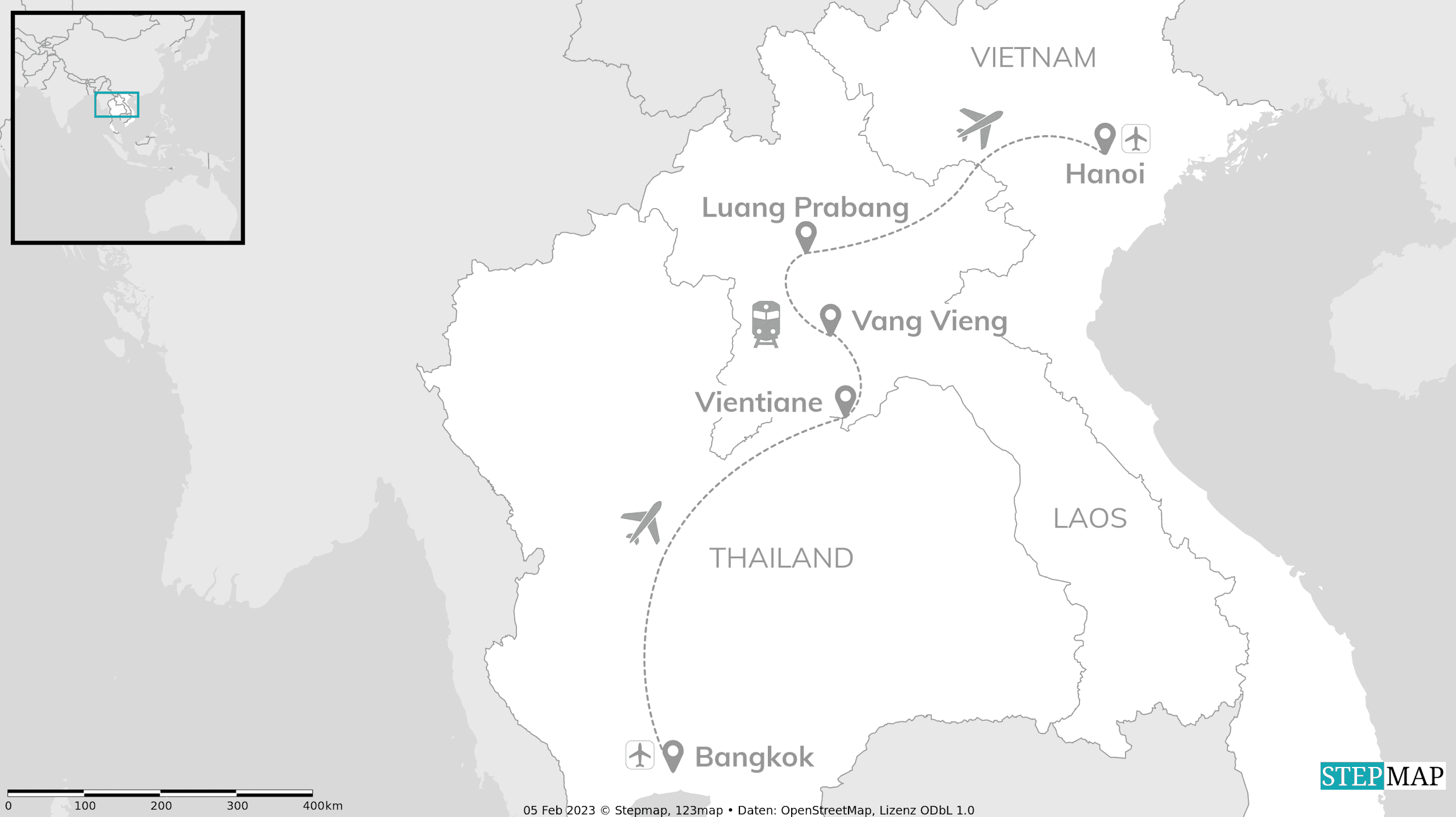 Laos Bucketlist: Unexplored Nature & Golden Temples!