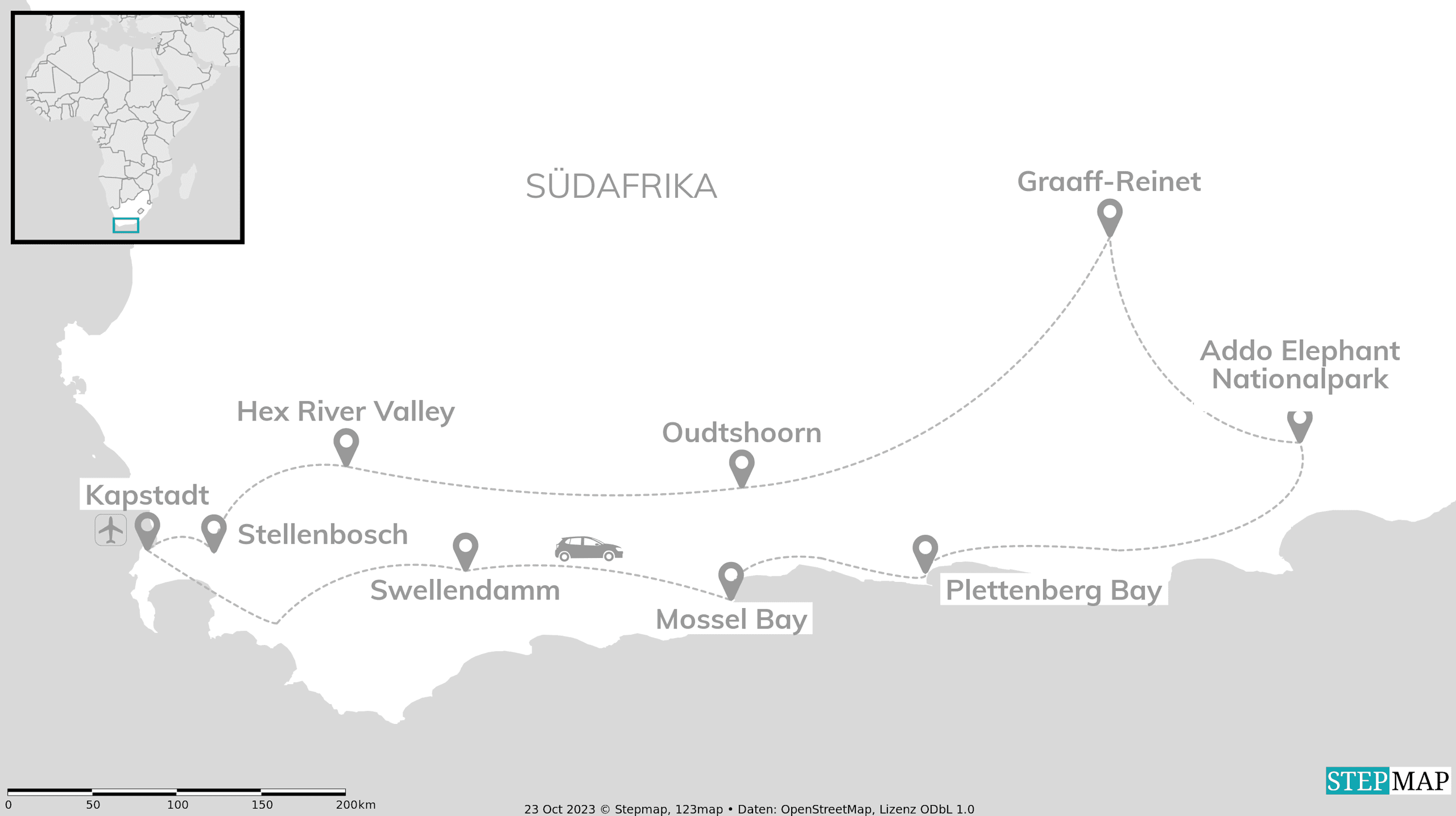 Südafrika Roadtrip: Garden Route, Big Five & hidden Paths