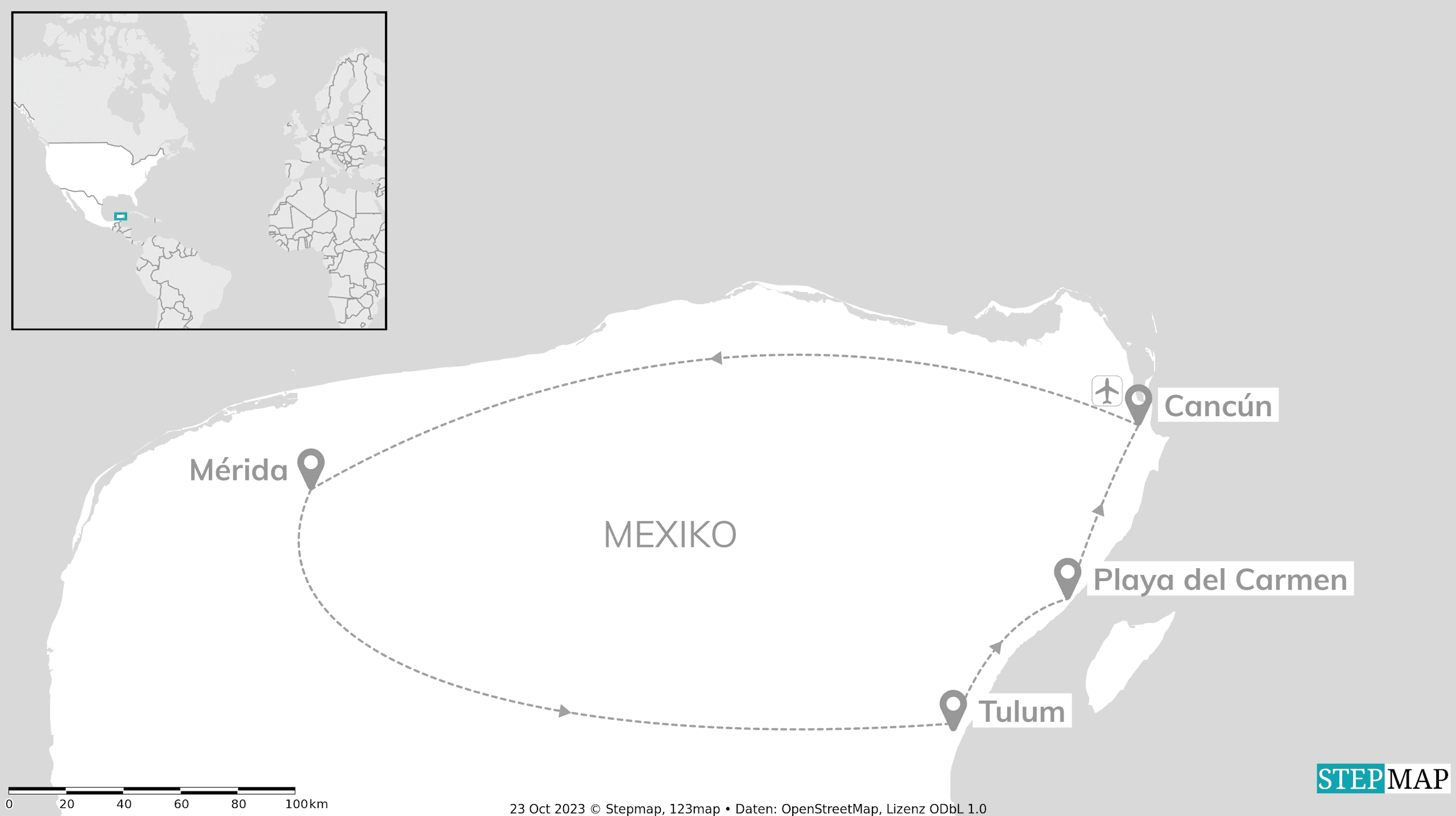 Viva México: Yucatán zwischen Cenoten & Karibik