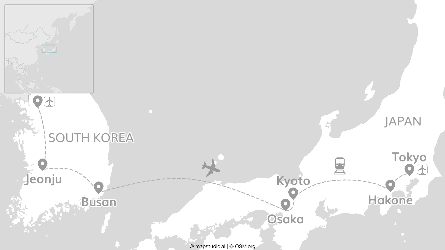 South Korea and Japan: City-hopping to Mt Fuji