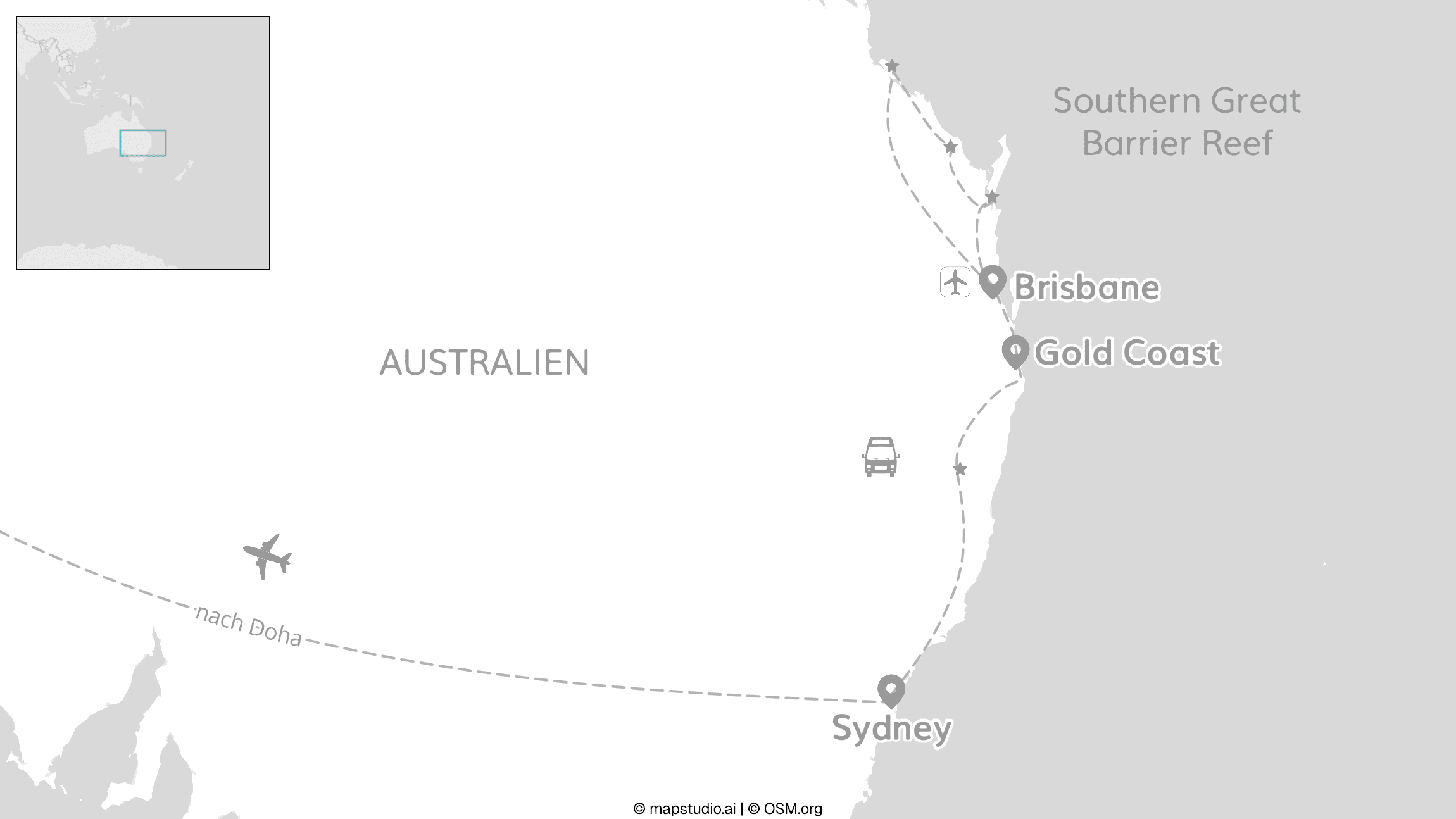 3 Nights on Us: Qatar for Free & Australien Vanlife