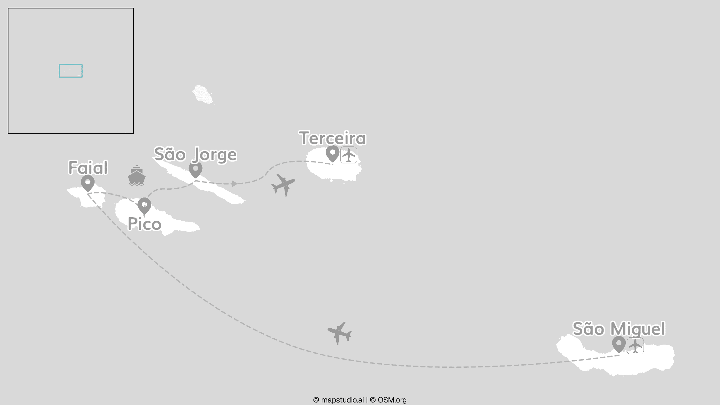 All around the Azores: Island-hopping to volcanoes, fajãs and green oases