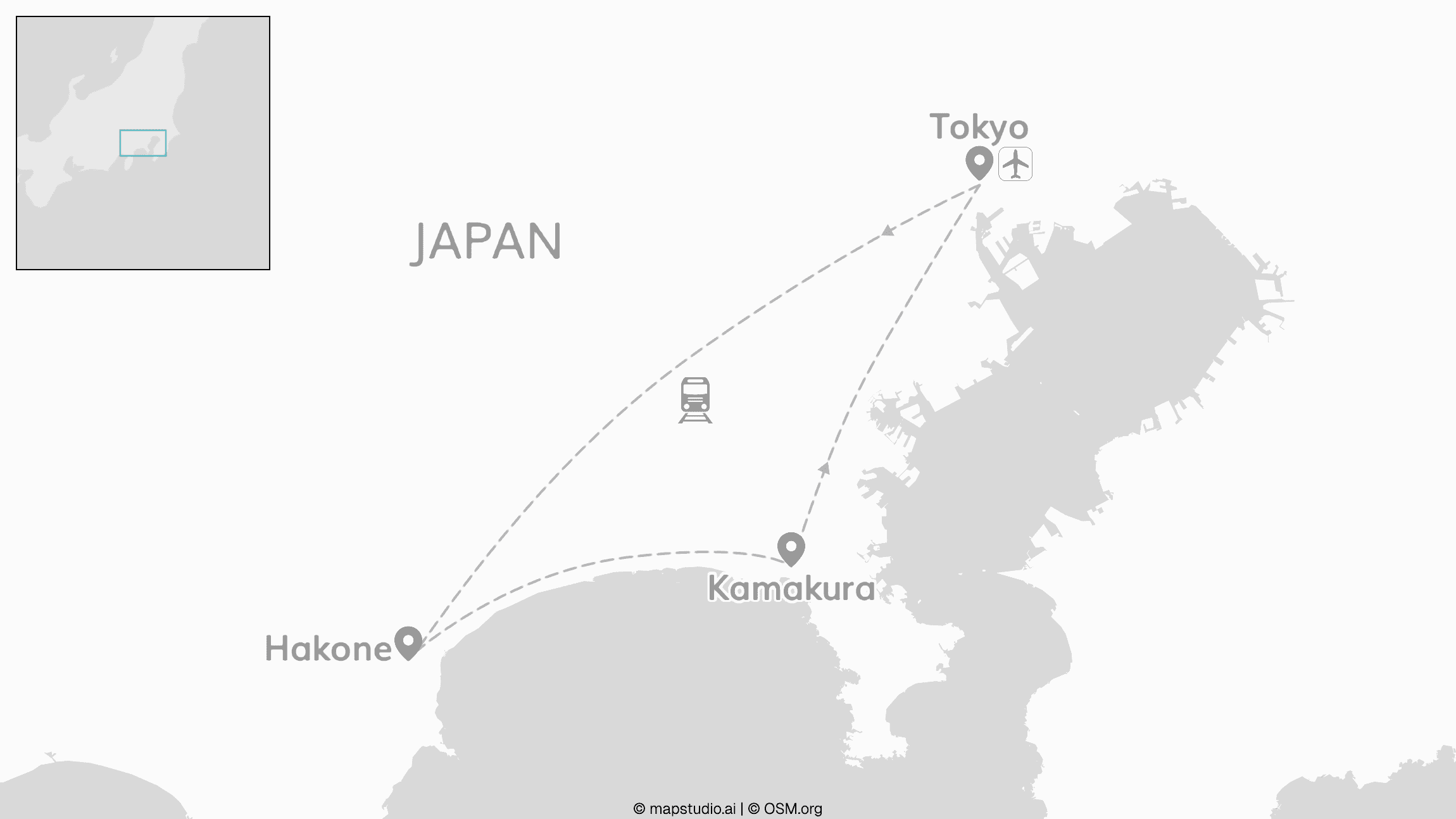 2 for 1 Japan: Fuji meets Tokyo & Kamakura